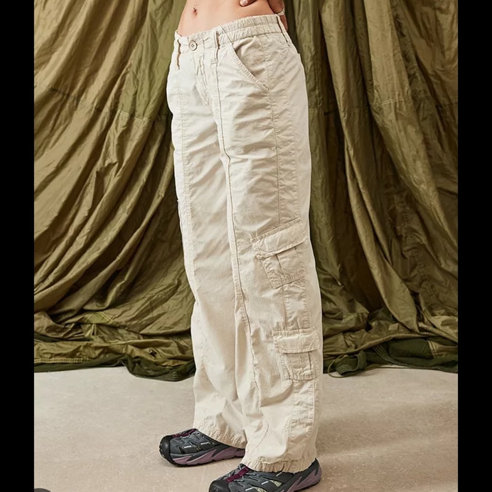 Beige Cargo pants